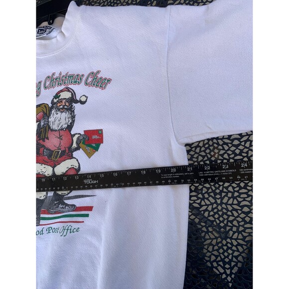 1996 Westward Post Office Delivering Christmas Cheer crewneck sweatshirt Size M - Picture 6 of 7